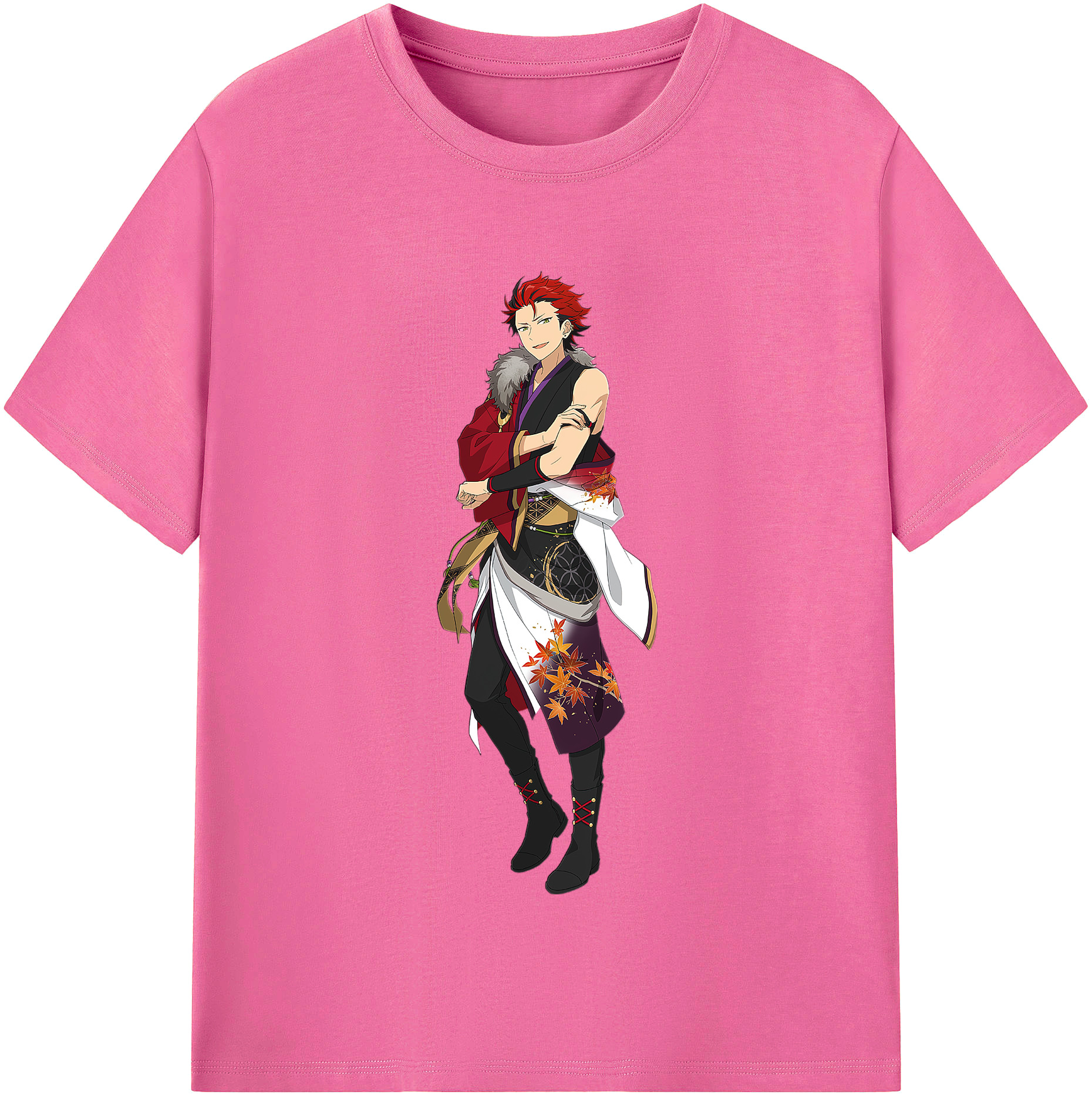 （画像用） あんさんぶるスターズ! Ensemble Stars レディースカジュアルプリントTシャツ（綿100％）